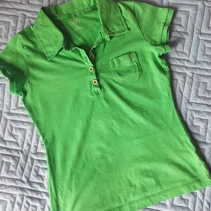 Green Girls Polo Shirt